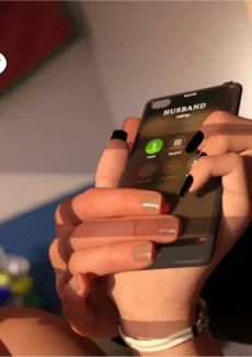 Mom On The Phone (4)