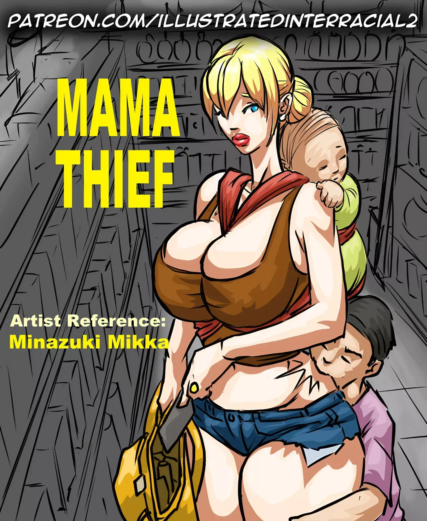 Illustratedinterracial – Mama Thief